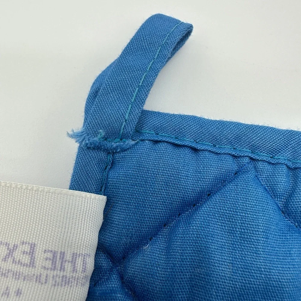 Vintage 1982 ET The Extra Terrestrial Oven Mitt Blue Quilted Movie Memorabilia